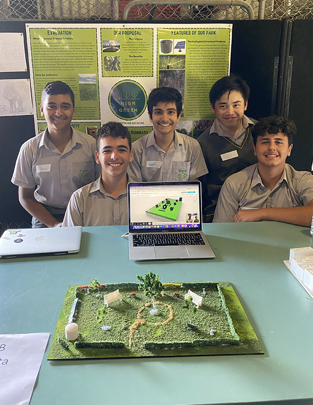 Parra Marist students present at CSIRO Generation STEM Showcase 03