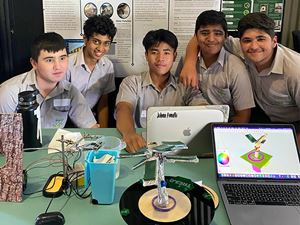 Parra Marist students present at CSIRO Generation STEM Showcase