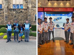 Parramatta Marist participation in the Australian National Final, F1 in Schools and SUBS in Schools