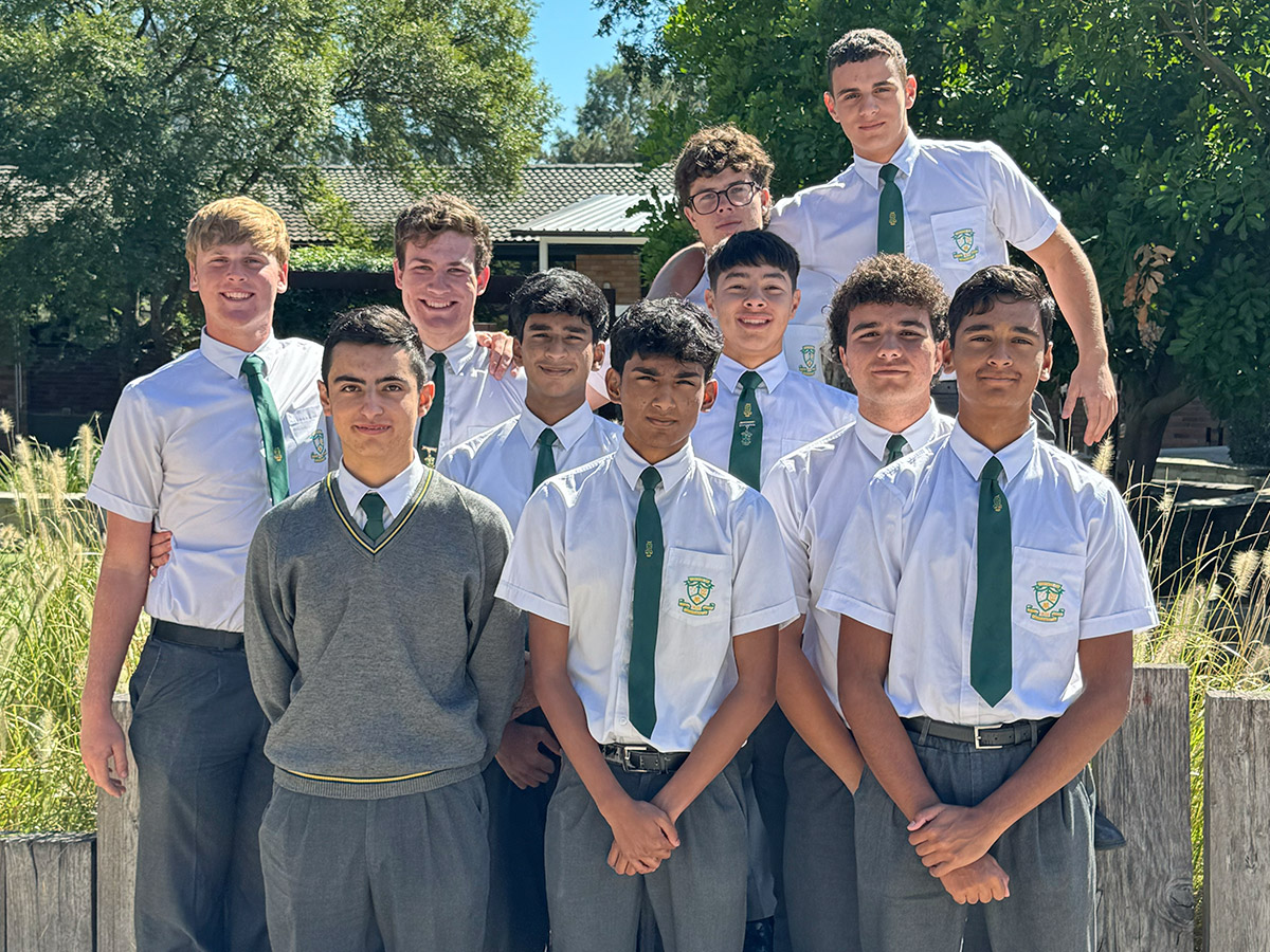 The Inaugural Cohort of the HEX High Accelerator Program from Parramatta Marist High School in Westmead