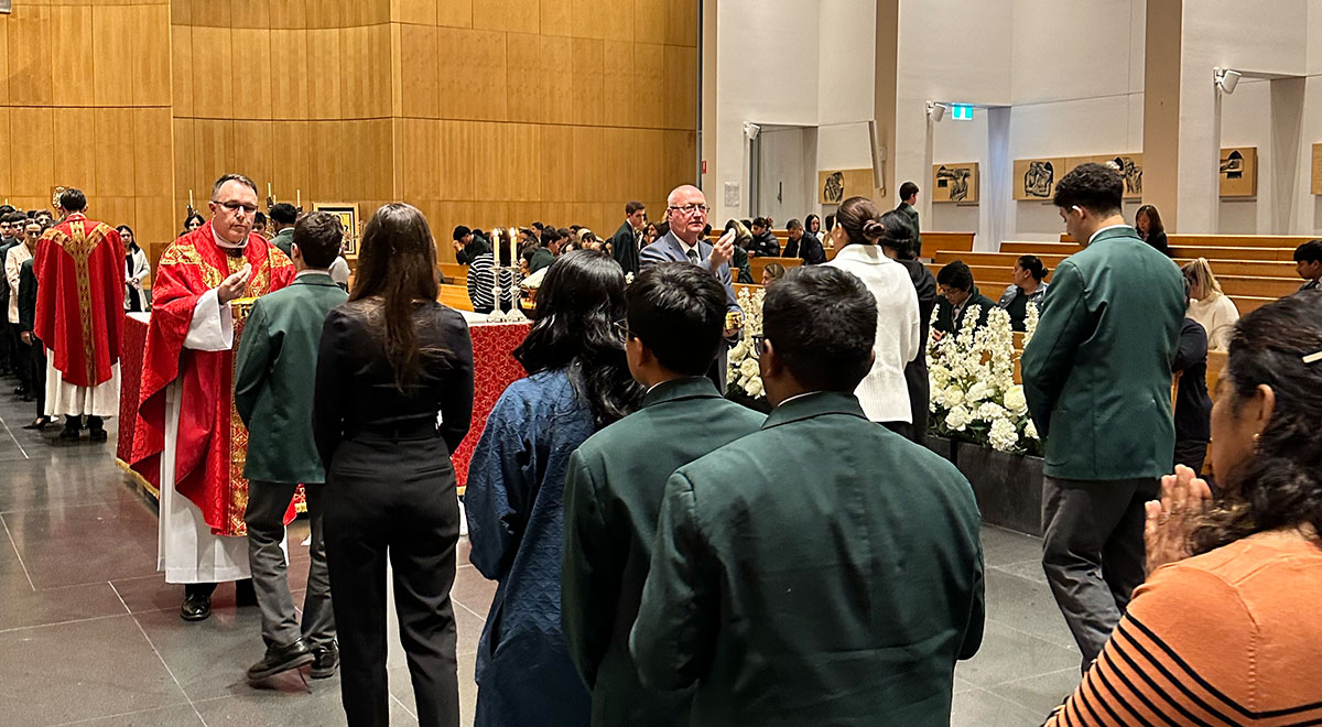 Parramatta Marist Westmead Mother and Son Mass at Parramatta Cathedral