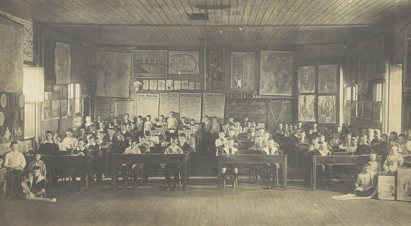 1907 Classroom at Parramatta Marist High School Westmead